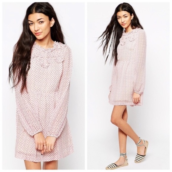 Free People Dresses & Skirts - Free People Nouveau Butterfly Dress Size 2